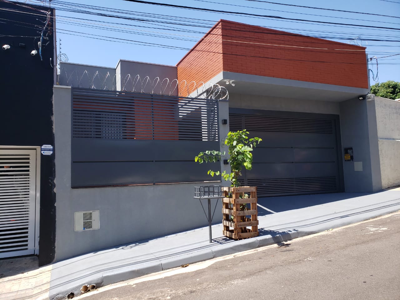 Obra em tijolo ecológico